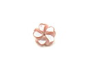 ピンクシェル フラワー 10mm typeA【1コ販売】▽ ピンク蝶貝 真珠母貝 Shell 花 彫刻 粒売り 天然石 ビーズ パワーストーン パーツ アクセサリー 素材 材料