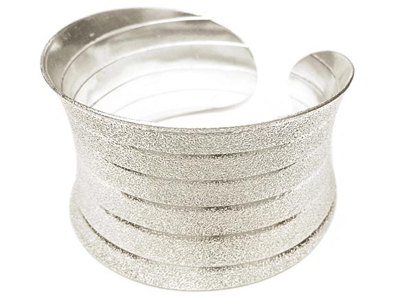 カレンシルバー 手作りデザイン バングル No.106【1コ販売】▽ シルバー950 Karen Silver ブレスレット シルバー 銀 銀細工 シルバー92...