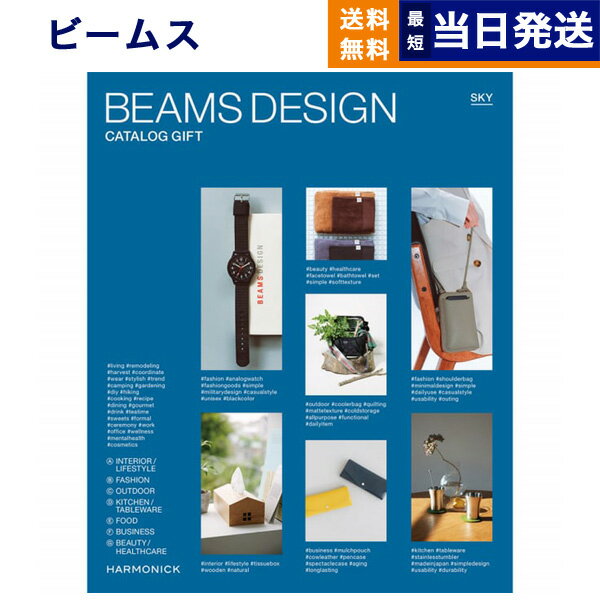 楽天CONCENT カタログギフトと内祝い【あす楽13時まで対応 ※土日祝も可】BEAMS DESIGN CATALOG GIFT SKY ビームス スカイ カタログギフト 送料無料 内祝い お祝い 新築 出産 結婚祝い 快気 母の日 引き出物 ギフトカタログ メンズ コレクション 男性 プレゼント おしゃれ 6000円コース 退職祝い