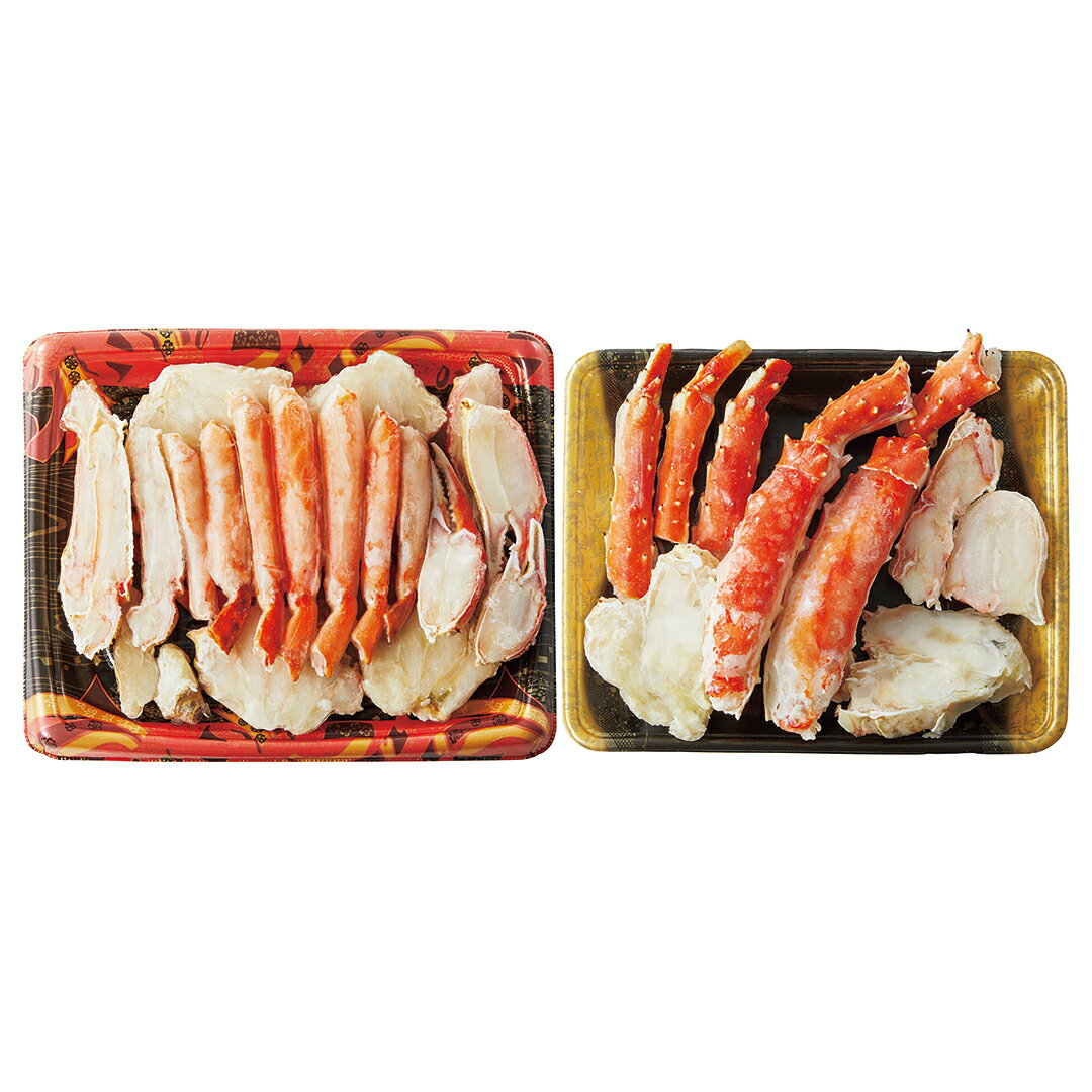 ANA's FRESH GIFT たらばかに・ずわいがに ハーフ食べ比べ 入学祝い お返し 男性 結婚内祝い 祝い返し 誕生日プレゼント 誕生日祝い送料無料 ギフト 贈答品 海鮮 セット タラバ カニ 蟹 お取り寄せ