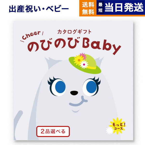 出産祝い カタログギフト 送料無料 2品選べる のびのびBaby もっと！コース お祝い 出産 男の子 女の子 双子 ギフト おもちゃ ギフトカタログ ベビー ママ 2つ選べる おしゃれ 6万円コース