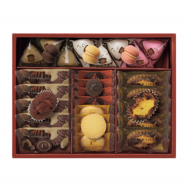 CONCENT カタログギフトと内祝いの【お歳暮】シーキューブ　ティラミス・ファンタジスタS[CAS(TF)-30]｜アングル2