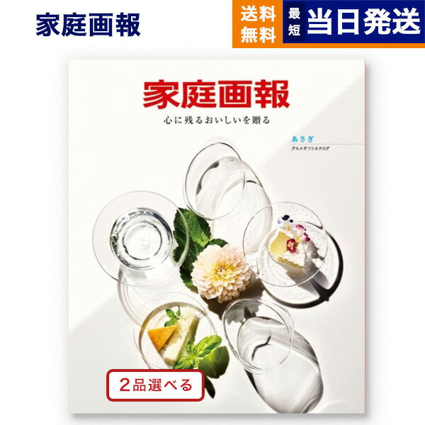 【あす楽13時まで対応 ※土日祝も可】カタログギフト グルメ 送料無料 2品選べる 家庭画報 グルメカタログギフト あさぎ 内祝い お祝い 新築 出産 結婚式 快気祝い 引き出物 香典返し 満中陰志 父の日 ギフトカタログ 食べ物 2つ選べる 24000円コース 父の日ギフト