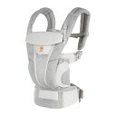 Ergobaby エルゴベビー ベビーキャリア OMNI Breeze オムニ ブリーズ パールグレー メッシュ 新生児 ベビー 赤ちゃん 0歳 ベビーキャリア 抱っこひも ベビーキャリー 前向き抱っこ 抱っこ 前向き おんぶ紐 出産祝い ギフト プレゼント 送料無料