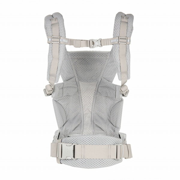 Ergobaby エルゴベビー ベビーキャリア OMNI Breeze オムニ ブリーズ パールグレー メッシュ 新生児 ベビー 赤ちゃん 0歳 ベビーキャリア 抱っこひも ベビーキャリー 前向き抱っこ 抱っこ 前向き おんぶ紐 出産祝い ギフト プレゼント 送料無料