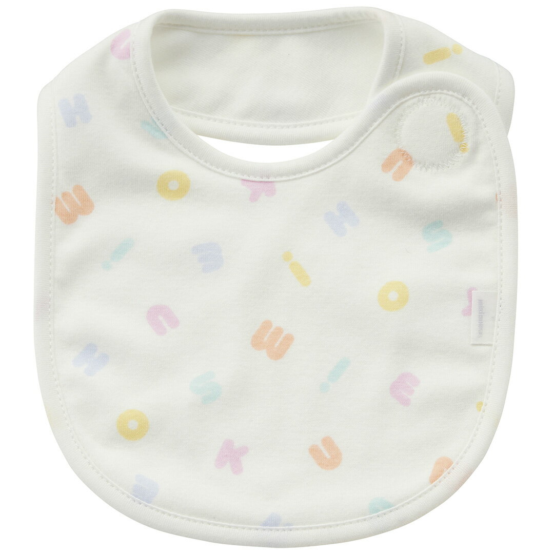 MIKI HOUSE（ミキハウス） スタイ ピュアベール マルチカラー よだれかけ 抗菌・抗ウイルス加工 はっ水..