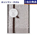 Hotman(ホットマン) 1秒タオル 「アニー」シリーズ ハンドタオル1枚(W-25002-LGY)ライトグレー 男性 結婚内祝い 祝い返し 誕生日プレゼント...