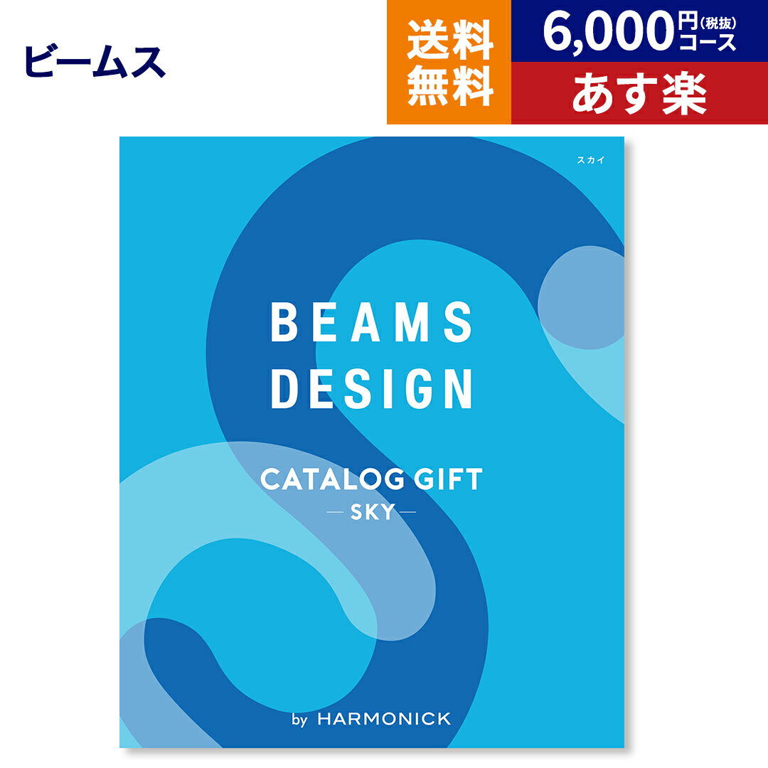 カタログギフト BEAMS CATALOG GIFT Sky ビームス スカイ 送料無料 メッセージカード ラッピング 贈り物カタログ グルメ プレゼント お祝い 内祝い お礼 結婚 出産 快気 結婚内祝い 出産内祝い 引き出物 男性 入学祝い お返し 卒業祝い あす楽 母の日 退職祝い