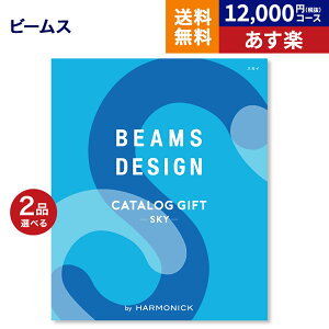 2品選べる BEAMS DESIGN CATALOG GIFT SKY ビームス スカイ カタログギフト 送料無料 内祝い お祝い 新築 出産 結婚式 快気祝い バレンタイン 引き出物 香典返し ギフトカタログ メンズ コレクション 男性 プレゼント 2つ選べる おしゃれ ブランド 景品 12000円コース