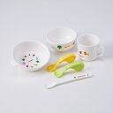 MIKI HOUSE(ミキハウス) テーブルウェアセット(6点セット) 離乳食 電子レンジ 食洗機対応 食器セット ギフトセット プレゼント おしゃれ 出産祝い...