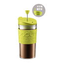 ボダムのトラベルプレス bodum ボダム TRAVEL PRESS トラベルプレス マグ用リッド付コーヒーメーカー 0.35L ダブルウォールグラス ギフト プレゼント グラス おうちカフェ おこもり おうち時間 お返し 内祝い 出産祝い 結婚祝い 結婚内祝い 出産内祝い お祝い 楽天 母の日