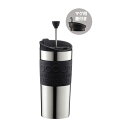 ボダムのトラベルプレス bodum ボダム TRAVEL PRESS SET トラベルプレスセット ステンレス マグ用リッド付コーヒーメーカー 0.35L コーヒーメーカー ギフト プレゼント コーヒープレス おうちカフェ おこもり おうち時間 お返し 母の日 内祝い 出産祝い 結婚祝い お祝い