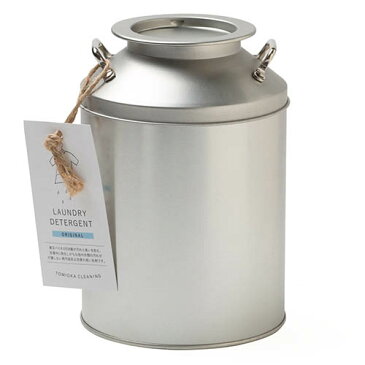 【洗剤メーカーと共同開発】 とみおかクリーニング 洗濯洗剤800g ミルク缶入り 計量スプーン付 衣類にも環境にもやさしいバイオ洗剤 お歳暮 御歳暮 ギフト カタログギフト ギフトセット プレゼント グルメカタログ グルメカタログギフト ミルク 洗剤 バイオ 善玉 入れ物