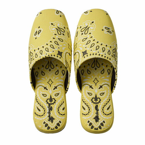 mythography ミソグラフィー バンダナスリッパ イエロー メンズ おしゃれ お返し ギフト ギフトセット 男女兼用 ユニセックス プレゼント レッド ...