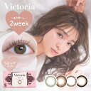 ヴィクトリア 2week by キャンディーマジック Victoria 4箱 6枚入り 度あり 度なし 2週間 カラコン キャンマジ