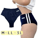 M LL 3L wbb-5765 School Mate ライン入り ハーフバックタイプ ハイレグブルマー 体操服 体操着 ブルマ ネイビー ジャージ生地 高品...