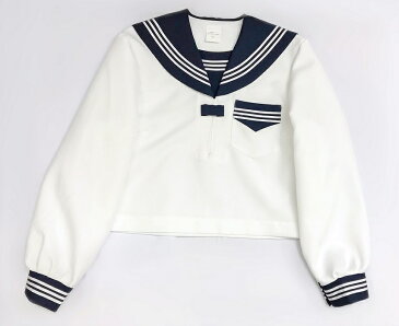 セーラー服 制服 No.1818 秋冬 かぶり 長袖セーラー 上着のみ レディース 濃紺 水色 グレー 小さめサイズ 普通サイズ wcs-11