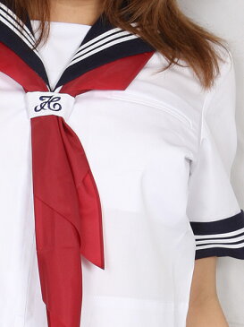 セーラー服 制服 学生服 wcs-15b B体 春夏 半袖セーラー服 上着のみ wcs- 32B-34B レディース スクールパール 横幅広め かぶり 前開き 白セーラ
