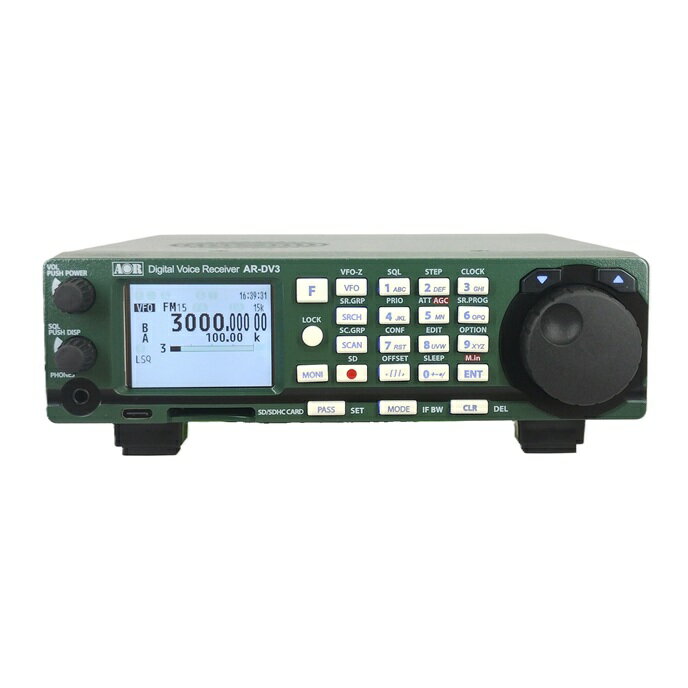 AR-DV3���ǥ�����ܥ����쥷���С� �ǥ�������Ĵ�⡼�ɤ���ܡ�100kHz-3000MHz�ι��Ӱ�������б�������600step/�ä�Ķ��®�����С���������...