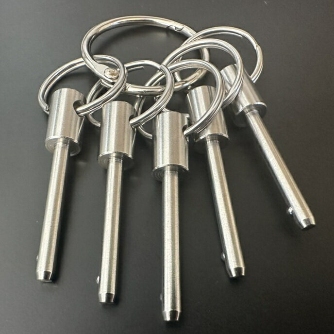 SpeedPin-EVO(スピードピンEVO)スピードピンが第2世代に!移動運用&仮設設置用・新開発ボールロックピン5本セット。画期的ボールロック機構採用・移動...