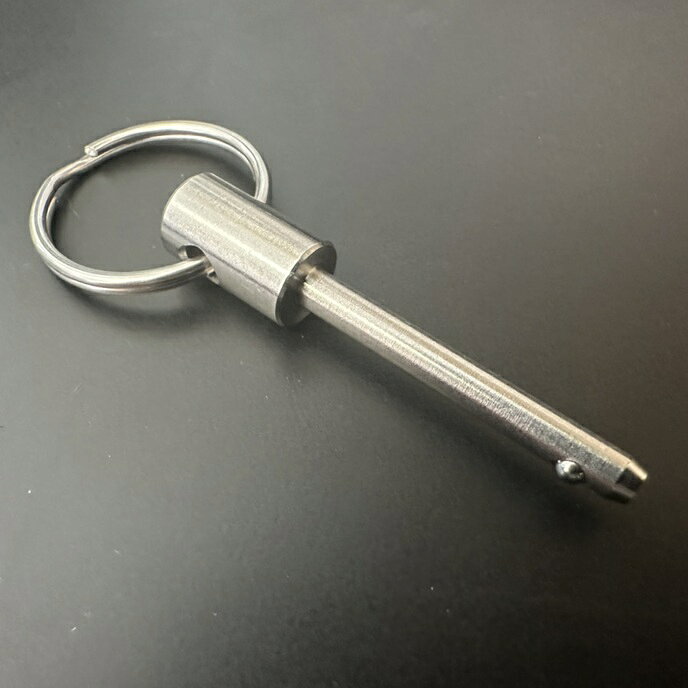 CQオームのSpeedPin-EVO（スピードピンEVO）スピードピンが第2世代に！移動運用＆仮設設置用・新開発ボールロックピン5本セット。画期的ボールロック機構採用・移動運用に最適な超高速ピンです【対応】OHM-4301ATE/OHM-6501ATEシリーズ【ゆ】｜アングル2