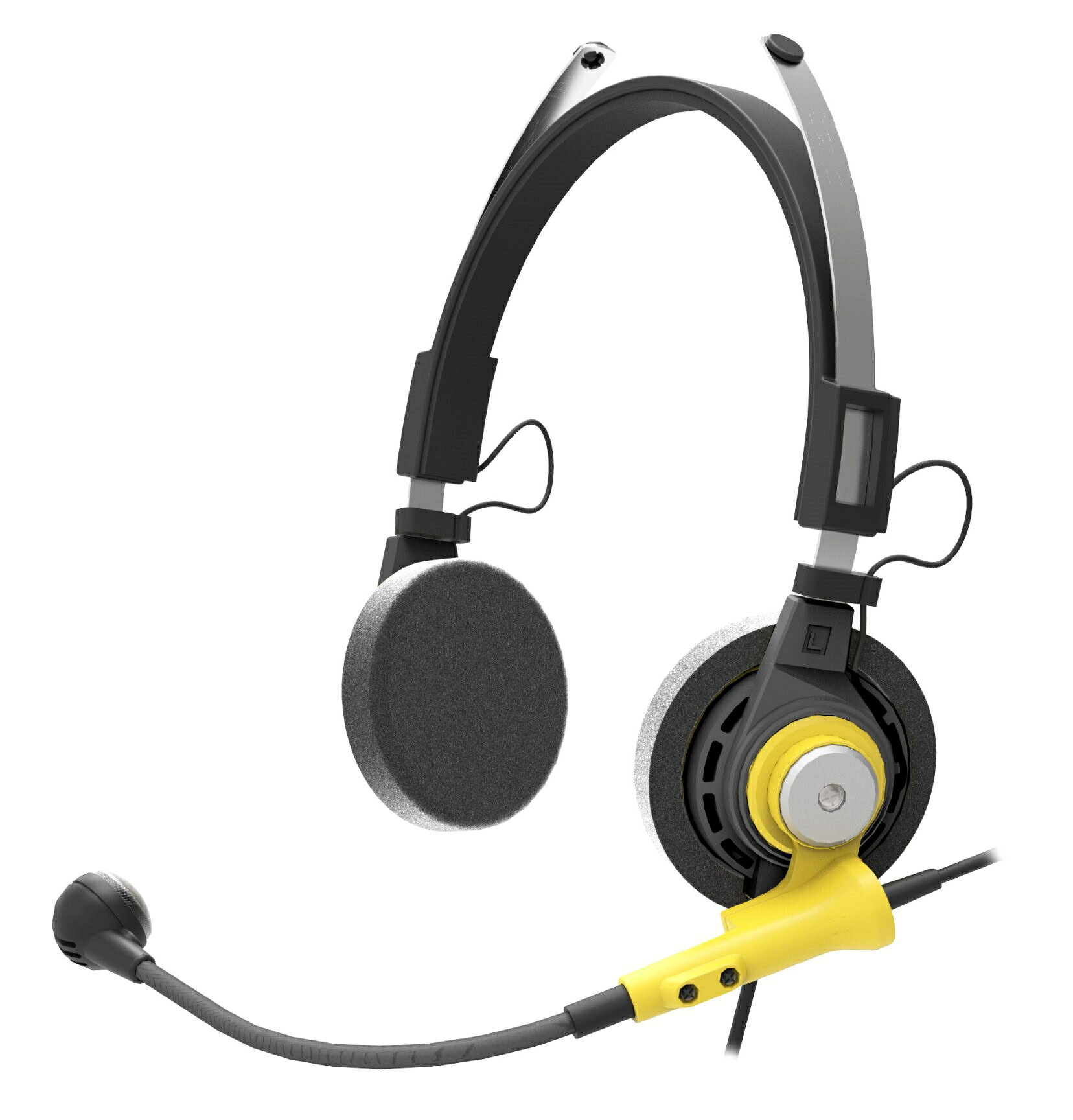 アツデン AZC-201C 通信用ヘッドセット AZDEN※別売のPTTボックスAZC-302、専用ケーブルAZC-400シリーズ必要