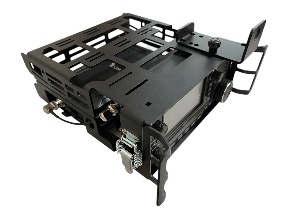 CQオームオリジナル OHM-METALCASE-705 IC-705＆AH-705収納ケースセット IC705/AH7...