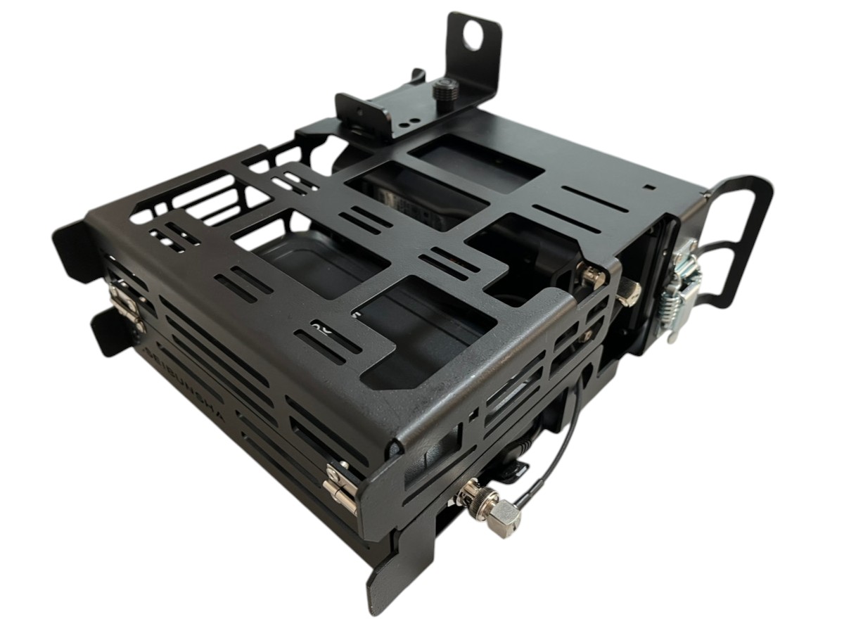 CQオームオリジナル OHM-METALCASE-705 IC-705＆AH-705収納ケースセット IC705/AH7...