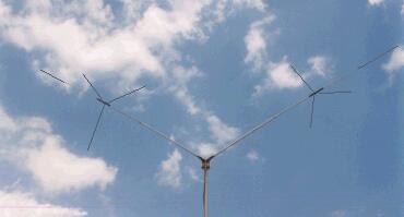 Rakuten - ラディックス RD-0721/BL ミッドサイズ・デュアルバンド V型ダイポール 移動局用 固定局用 7/21MHz【予約】