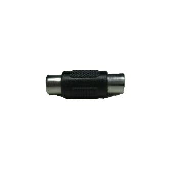RCA-JJコネクター RCAのメス中継コネクターとなります。 ケテル　KT030SP/KT028WPをショートタイプで使う際にご利用下さい。