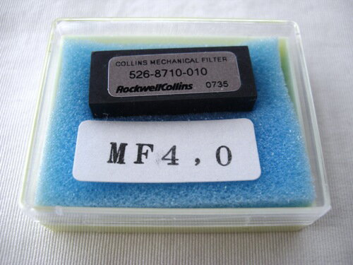 AORMF4.0 (MF-4.0) 4.0kHz MFシリーズ コリンズ製メカニカルフィルター AORMF4.0 (MF-4.0) 4.0kHz MFシリーズ コリンズ製メカニカルフィルター