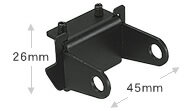 ダイヤモンドKRS (K9000用) 電動基台用ルーフサイド用取付金具 ダイヤモンドKRS (K9000用) 電動基台用ルーフサイド用取付金具