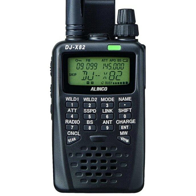 DJ-X82 ■液晶保護シートプレゼント■DJ-X81の機能を取捨選択し現代版に改良。アナログバンドに特化して受信性能を向上。テンキー付き。エアバンドファンにお...
