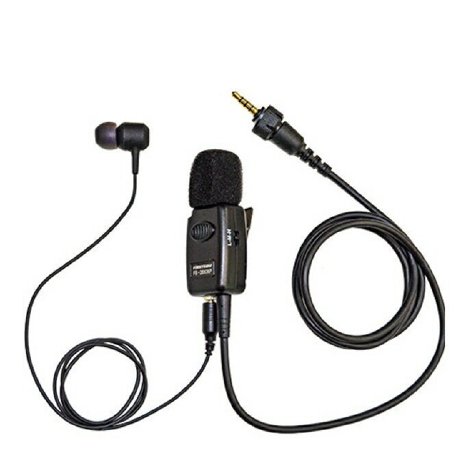 FB-26KWP 防水ジャック式 高機能タイピン型イヤホンマイク(FB26KWP)のサムネイル