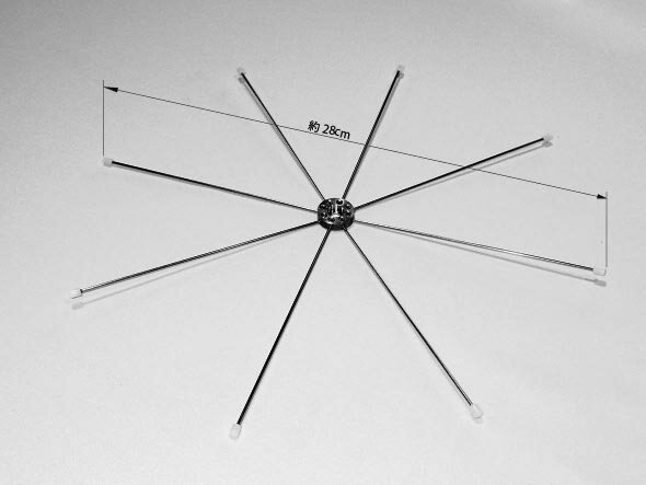 DIX-430S（DIX430S）VHFアローラインアンテナ用UHF拡張ディスク【ゆ】