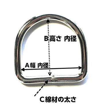 Dカン 25mm dカン D環 Dリング D管 ナスカン レザークラフト ハンドメイト 手作り 手芸用品 金具 金属 パーツ ベルト 幼稚園 保育園 子供 上履き 上履き入れ キーホルダー 肩掛け 首輪 バッグ 持ち手 カバン リュック ポシェット 入学 入園 溶接 10個