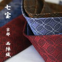 \マラソンクーポンあり/ネクタイ 西陣織 高級 シルク100% 七宝 縁起物 円 縁 おしゃれ 大人 送料無料 ジャガード 伝統工芸 紺 茶 紫 赤【あす楽対応_関東】 ギフト プレゼント 御祝/成人式/誕生日/父の日 父の日ギフト/昇進祝い 吉祥文様 結婚式 結納