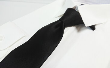 ネクタイ 黒 日本製 ネクタイ ロングサイズ ブラックフォーマル シルク100% 冠婚葬祭 葬儀 葬 礼服 喪服 通夜 MICHIKO LONDON ブランド 送料無料 ミチコロンドン【あす楽対応_関東】プレゼント/就活/就職祝/誕生日 父の日ギフト