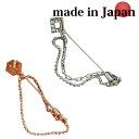 \10%offcpあり◆2日09:59まで/ラペルピン 日本製 キューブ ピンクゴールド・シルバー 正規品■スワロフスキーシルバー ブラック ギフト プレゼント...