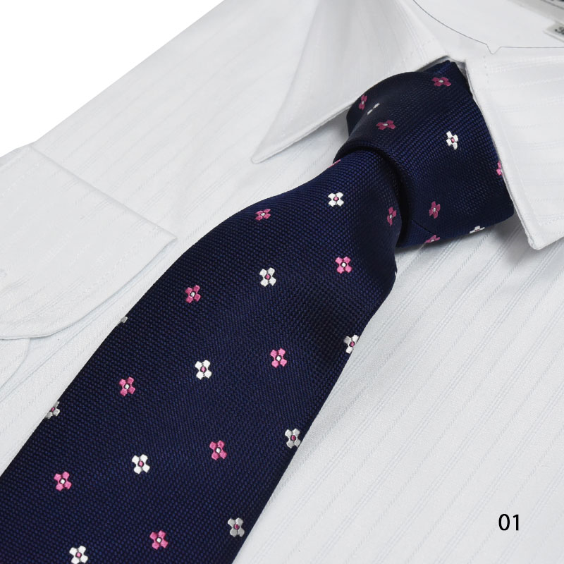 ◆感謝祭クーポン16日まで◆ネクタイ ブランド 20代 プレゼント シルク100％ メンズ 小紋 花柄 ドット 日本製 MICHIKO LONDON ミチコロンドン おしゃれ 紺 ハナコン ボルドー イエロー ギフト プレゼント 就職祝 誕生日 昇進祝い