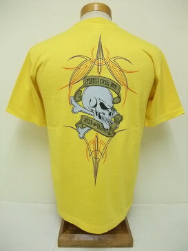 INDIAN MOTORCYCLE[インディアンモーターサイクル] Tシャツ TERRY'S CYCLE SHOP (YELLOW)