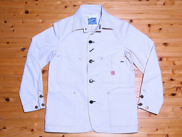 HEADLIGHT[ヘッドライト] カバーオール オフ ツイル HD12756A 9oz. OFF TWILL WORK COAT (OFF WHITE) 送料無料 代引き手数料無料 【RCP】