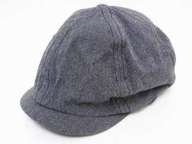 SUGAR CANE[シュガーケーン] アップルジャックキャップ コットンコバート SC01961A COTTON COVERT APPLEJACK CAP (BLACK) 【RCP】