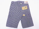 SUGAR CANE[シュガーケーン] ショートパンツ ヒッコリーストライプ ワークショーツ SC51664 11oz. HICKORY STRIPE WORK SHORTS (ネイビー/ONE-WASH) 送料無料 代引き手数料無料