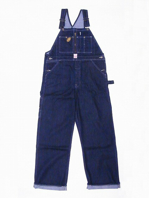 HEADLIGHT[ヘッドライト] オーバーオール デニム ハイバック HD41959 NOS 12oz. CONE DENIM HIGH BACK OVERALLS Made in USA (ネイビー/ONE-WASH) 送料無料 代引き手数料無料