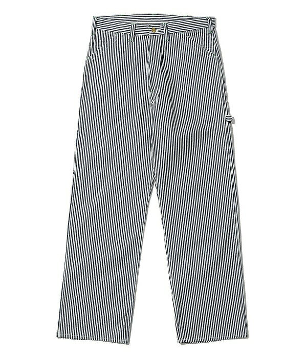 SUGAR CANE[シュガーケーン] ワークパンツ SC42496 11オンス ヒッコリーストライプ ペインターパンツ 11oz. HICKORY STRIPE WORK PANTS ヒッコリー (ネイビー/ONE-WASH) 送料無料 代引き手数料無料