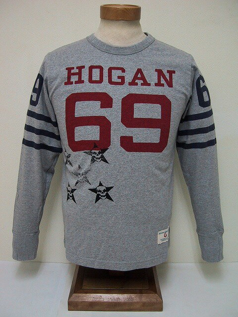 Groovers[グルーヴァーズ] ロンT HOGAN 69 Pt. (TOP GRAY)