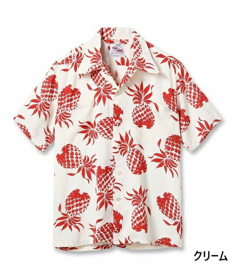 楽天American Clothing Creamデュークカハナモク[DUKE KAHANAMOKU] アロハシャツ DK36201 DUKE'S PINEAPPLE サンサーフ SUN SURF スペシャルエディション デュークズパイナップル SPECIAL EDITION パイナップル 送料無料 代引き手数料無料