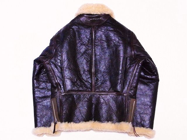 Buzz Rickson's[バズリクソンズ] B-6 レザージャケット BR80415 ダブルコーティング B6 (S/BROWN) 送料無料 代引き手数料無料 【RCP】