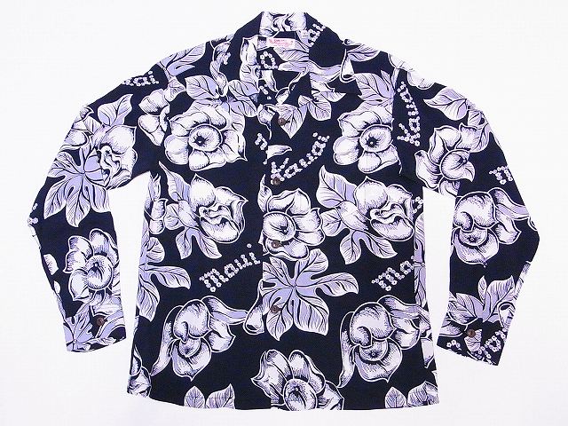 SUN SURF[󥵡] Ĺµϥ SS28018 PATTERN OF TROPICAL PLANTS L/S RAYON HAWAIIAN SHIRT (֥å) ̵ ̵ RCP